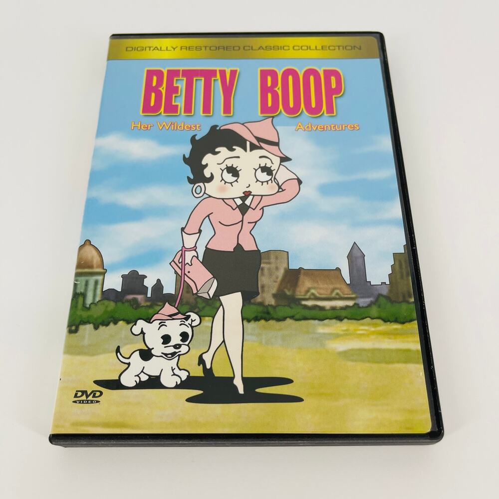 Betty Boop Her Wildest Adventures DVD - Good Used Condition